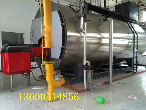 供应杭州富尔顿（中美合资）10吨二手燃油气蒸汽锅炉图片