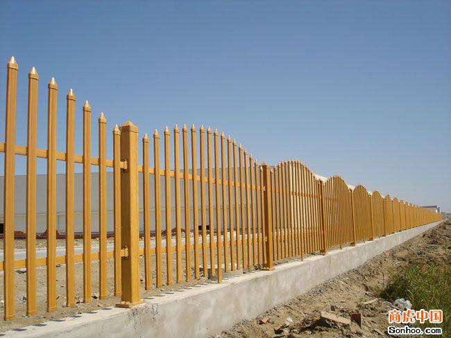 晋江塑钢围墙栏杆厂区庭院绿化护栏批发