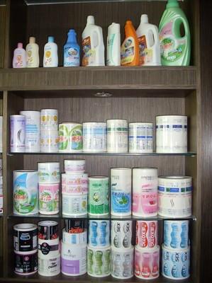 广州供应化妆品瓶贴/洗发水标签/沐浴露瓶标印刷厂家