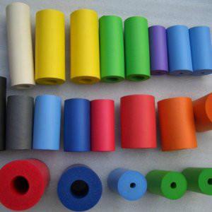 供应橡塑海绵管 彩色橡胶发泡管 把套  高密度橡塑管 光面发泡管