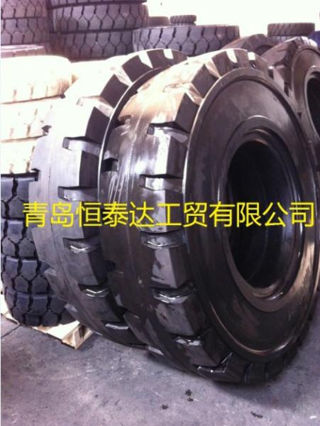 供应1200-16实心轮胎_工程轮胎12.00-16铲车轮胎图片