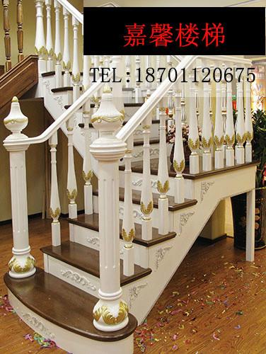 木制楼梯价格木制楼梯厂家直销别墅楼梯（北京嘉馨楼梯有限公司）图片