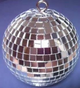 供应酒吧DISCO镜面球/灯光反射玻璃球/生产厂家