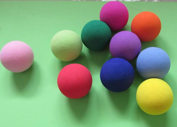 供应EVA海绵球、子弹球、浮球