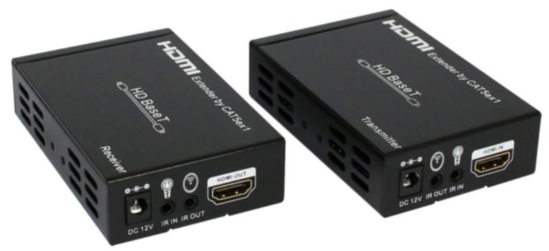 供应HDBaseT网线延长器深圳厂家，HDMI100米网线延长器，HD BaseT