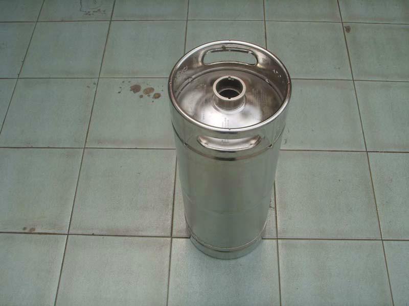 供应黄岛不锈钢啤酒桶打印生产日期