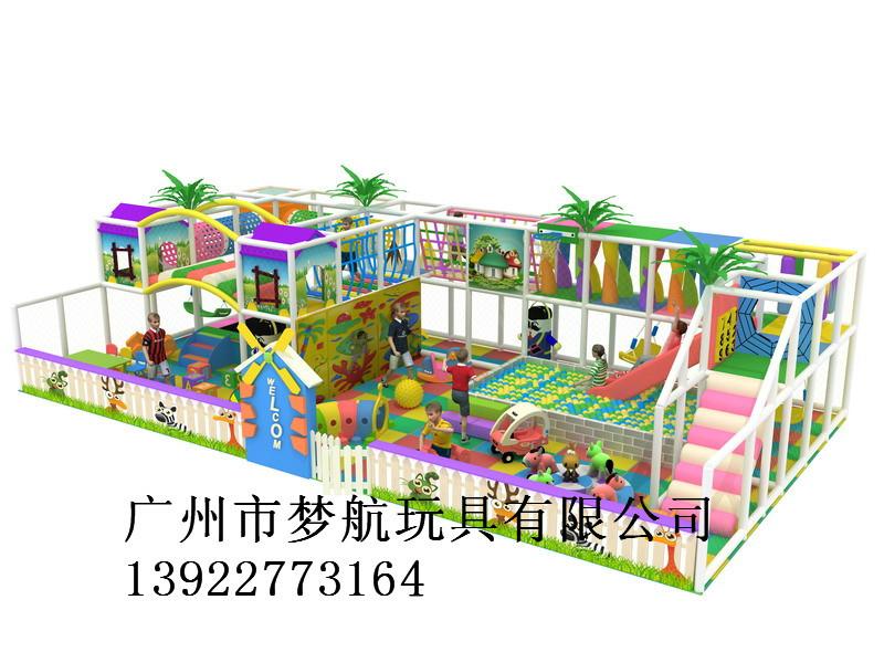 淘气堡儿童乐园室内设备厂家定制大型游乐场蹦床滑梯设施 大型淘气堡