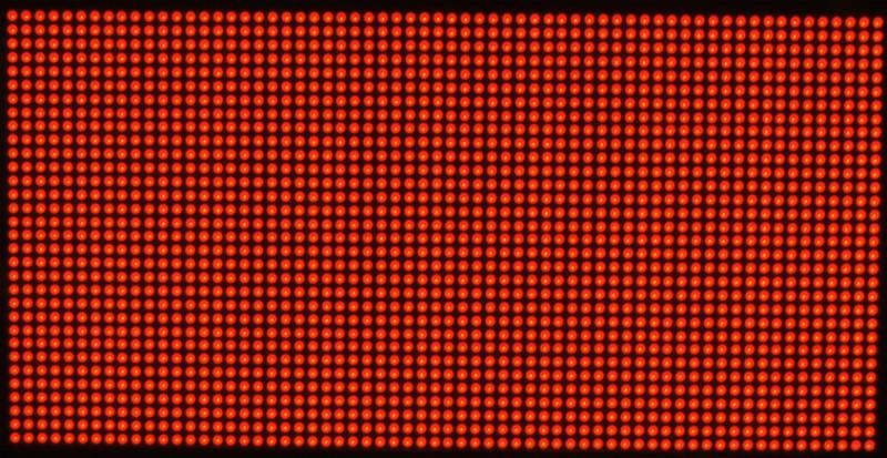 供应F5.0室内点阵单红色单元板