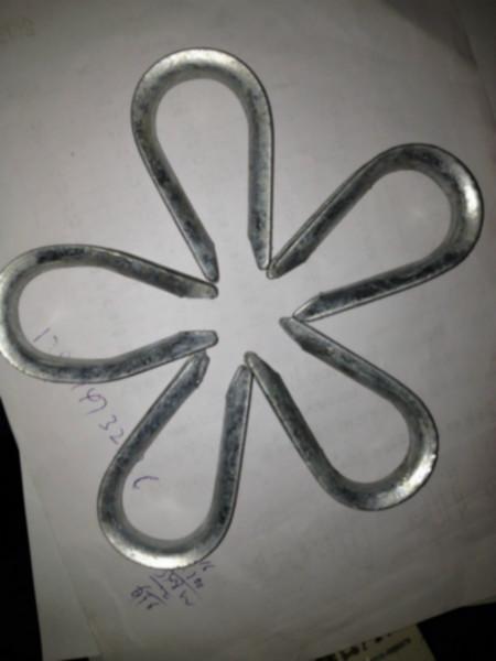 供应钢丝绳套环如何区分钢丝绳套环的规格