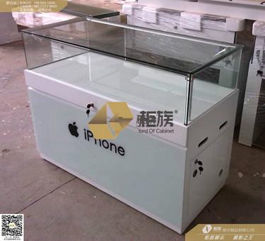供应前拉式苹果手机柜台定制 苹果手机柜台厂家直销图片