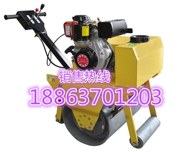 JYCB-600手扶式单轮柴油压路机小型压道机