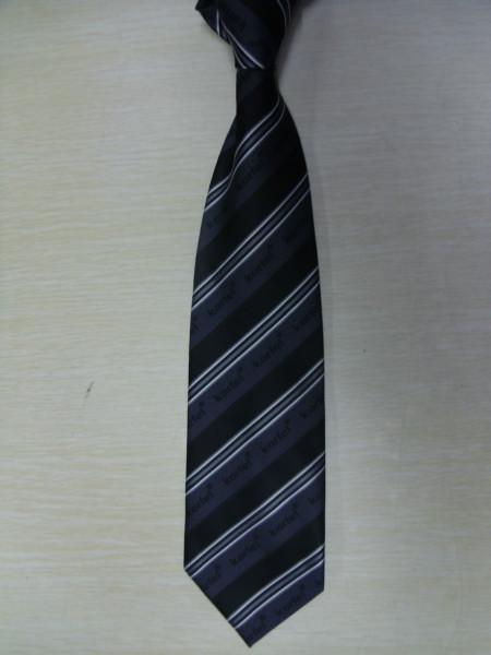 供应地产真丝涤纶领带打法订做 地产集团定做 物业领带