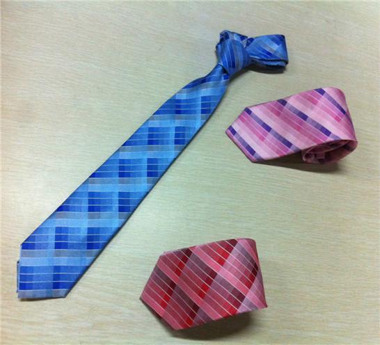 供应真丝涤丝领带订做 企业LOGO标志领带提花领带