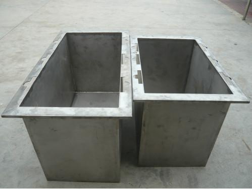 供应金诺达钛槽钛电解槽粗化槽粗化钛槽ABS塑料电镀专用粗化钛槽