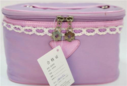 低价销售 供应广州厂家批发新款化妆袋套装圆筒化妆包图片