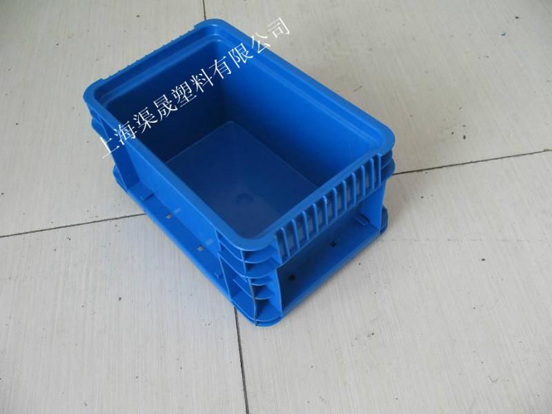 供应通用蓝色塑料箱  pp塑料箱   上海塑料周转箱