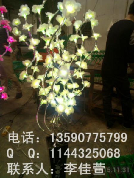 供应LED樱花树灯-超高档LED仿真树灯-春节街道树木亮化
