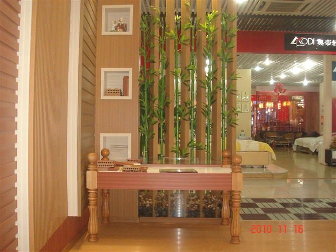 供应广西玉林承接生态木安装工程，生态木吊顶，生态木招牌，生态木墙板图片