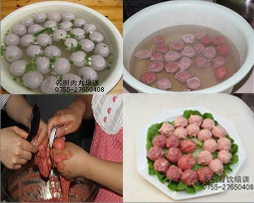 供应深圳专业肉丸培训做法 客家猪肉丸 正宗梅州肉丸培训