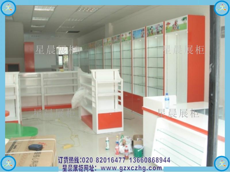 供应广州婴童展柜厂设计装修母婴用品