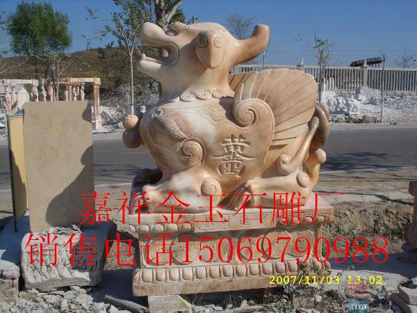 供应陕西石雕貔貅 陕西石雕貔貅厂家 陕西石雕貔貅出售图片