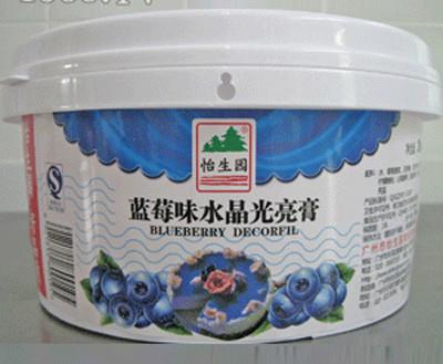 供应蓝莓味水晶光亮膏3kg