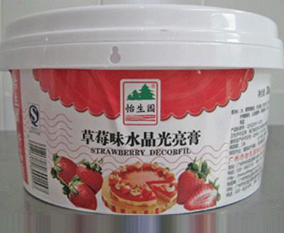 供应怡生园草莓味水晶光亮膏3kg