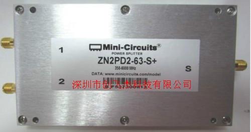 供应Mini-circuits功分器ZN2PD2-63-S+