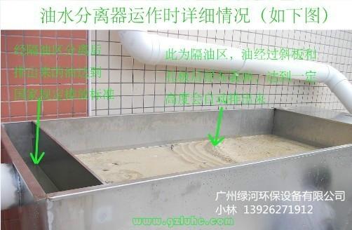 供应餐厨垃圾油水分离器  绿河供应商 批发商 型号LH-2W/YS