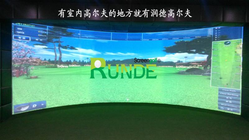 供应郑州环屏室内高尔夫模拟器厂家/郑州环屏室内高尔夫模拟器价格