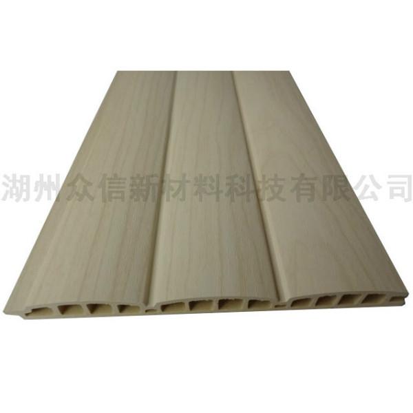供应三圆板 木塑板材 移门板材 木塑门材料 移门百叶板厂家