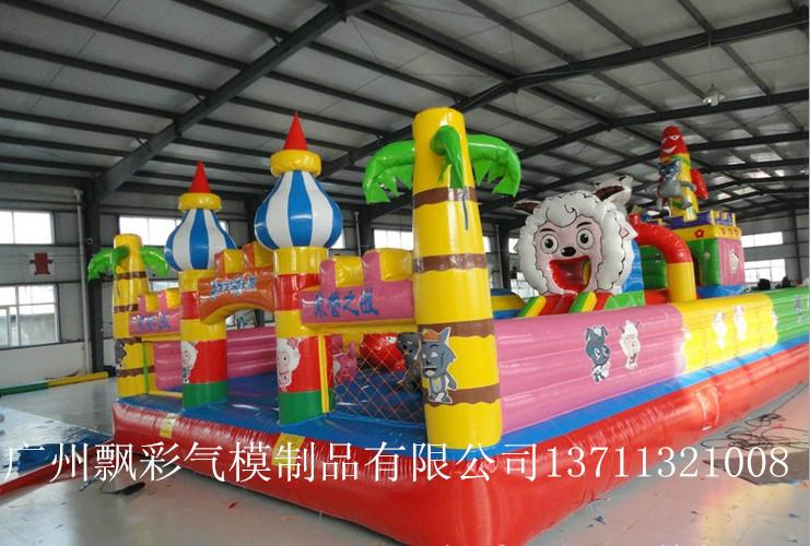 广州市儿童城堡多少钱充气闯关运动会气模厂家