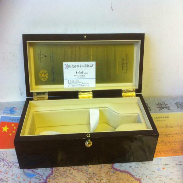 高光酒盒红酒木盒包装礼品盒定做批发
