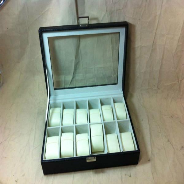 供应手表木盒木质手表展示盘多只装表盒