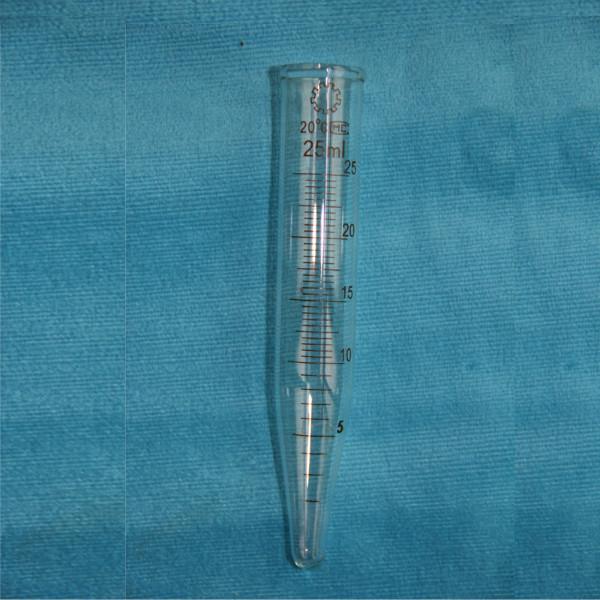 刻度离心管 玻璃尖底离心管 玻璃离心管 尖底管 5ML