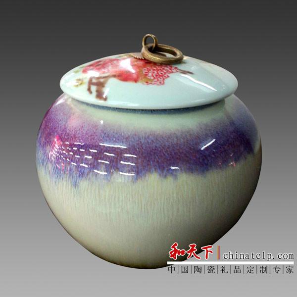景德镇陶瓷茶叶罐制作厂家