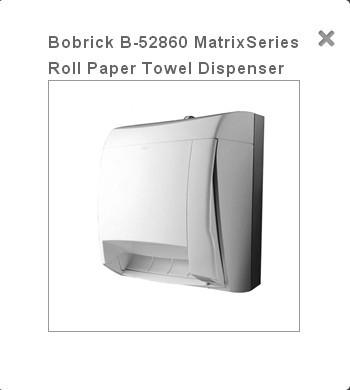 供应Bobrick B-52860 壁挂式塑料滚筒纸巾架 不锈钢纸巾架