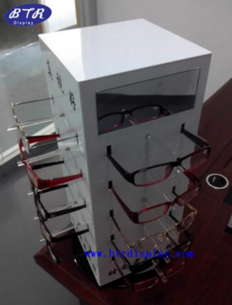 供应压克力眼镜展示架 亚克力旋转眼镜展示架 有机玻璃透明眼镜架