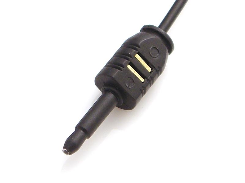 供应Miniplug金属头音频光纤线