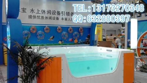 北京金色太阳泳池设备厂供应钢化玻璃亚克力婴儿游泳池