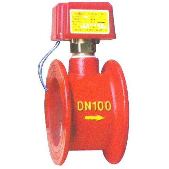 供应水流指示器DN150水喷淋灭火系统ZSJZ系列马鞍水指图片