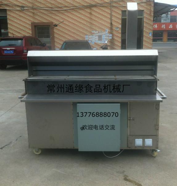 上海哪有不锈钢无烟净化环保烧烤车批发