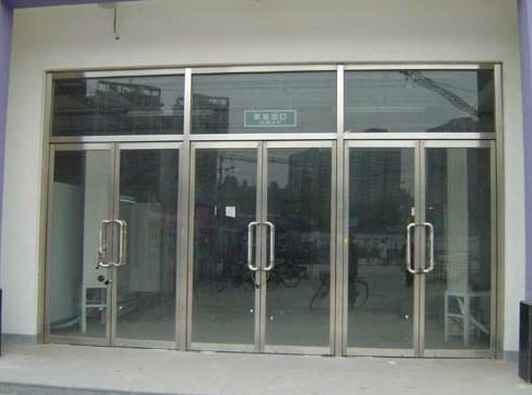 供应维修玻璃门，杭州玻璃门定做，玻璃门维修地弹簧，拉手，门夹