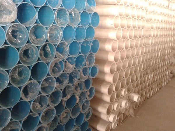 供应六通110-3.2定做外墙颜色彩色PVC排水管雨水管