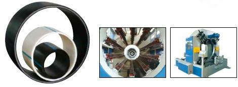 供应上海金纬PPR冷热水管挤出生产线厂家，HDPE单管及一模双出管材生产线