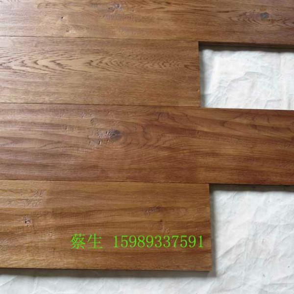 供应欧橡仿古浮雕地板-拉丝多层地板-广东深圳木地板厂家