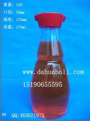 徐州玻璃厂生产三两装玻璃油壶批发