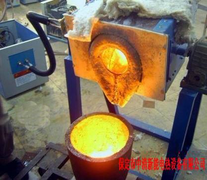 小型电炉可化铁熔铜  熔炼炉型号齐全在中清厂家