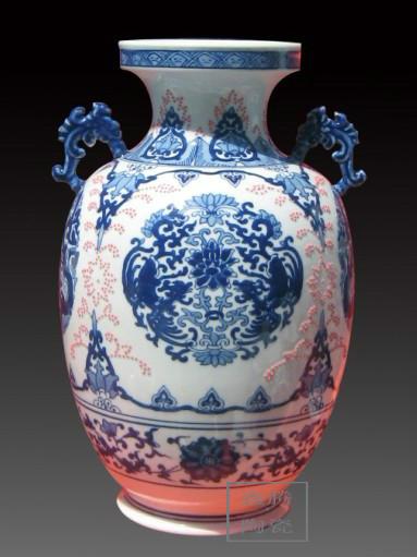 供应陶瓷瓷瓶 青花瓷器 高品质花瓶 鑫腾陶瓷