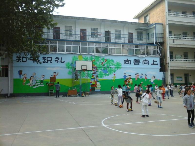 承接淄博学校室内外墙绘艺术工程批发